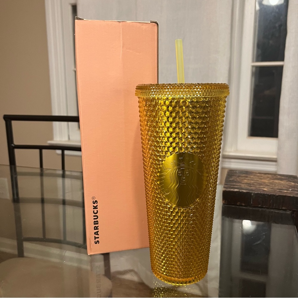 Starbucks Gold Studded Tumbler